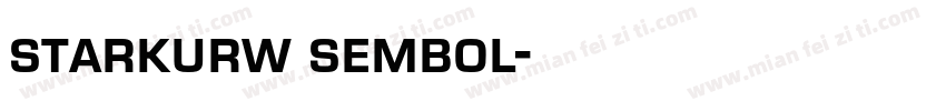 starkurw sembol字体转换